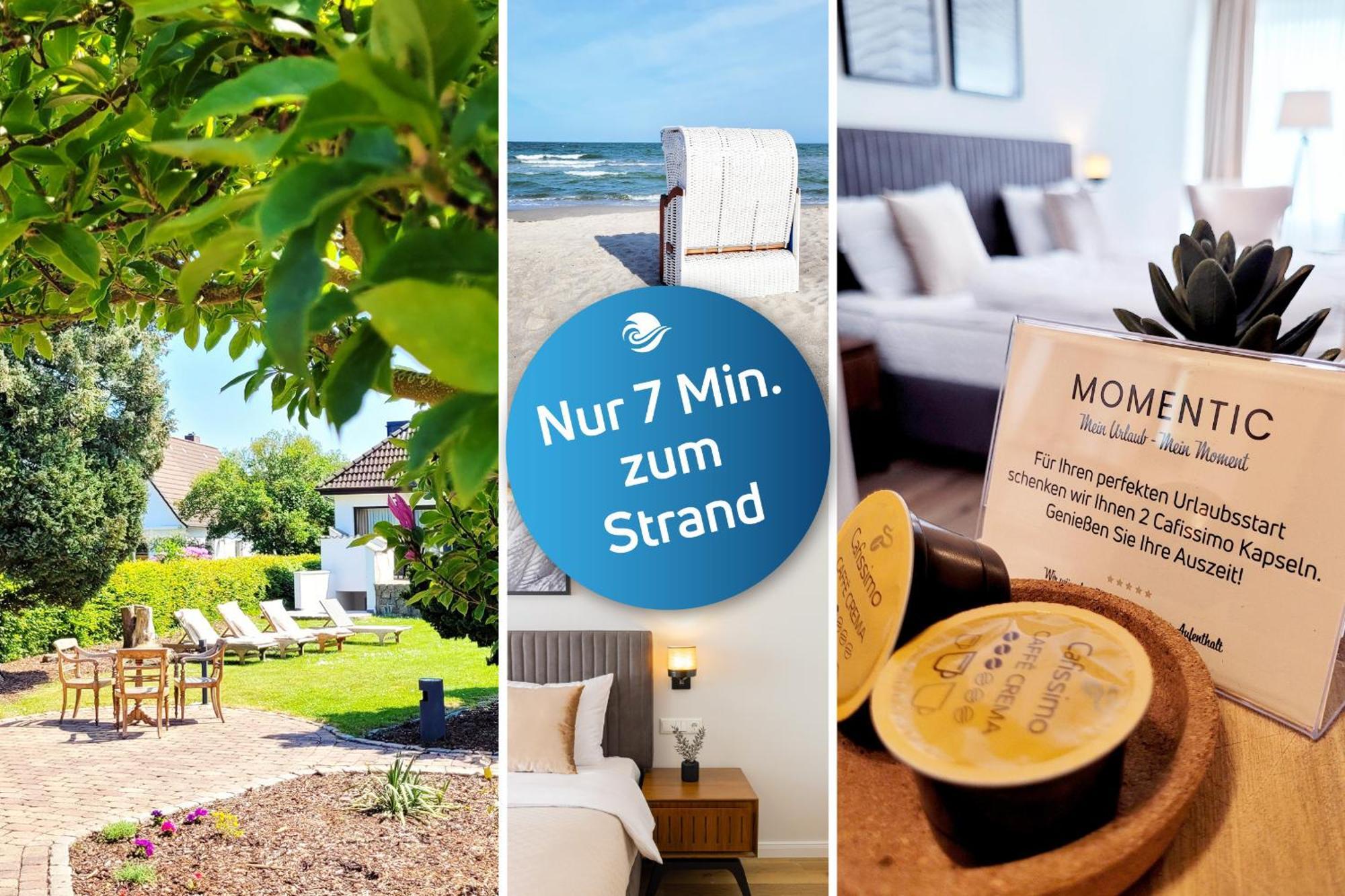 Hochwertige Ferienwohnung Mit Sonnenterrasse & Gartenblick, Nur Wenige Gehminuten Zum Strand شاربوتس المظهر الخارجي الصورة